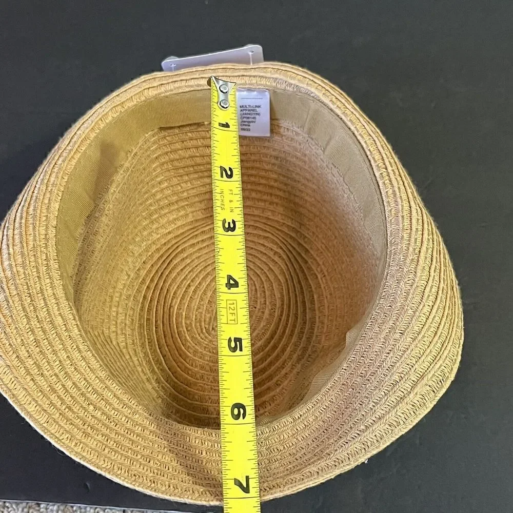Tommy Bahama Kids Boys Fedora Hat Size S Beach Golf Boat Preppy Travel Easter